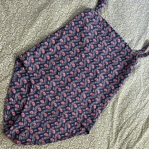 Minnow Floral Print One-Piece Swimsuit